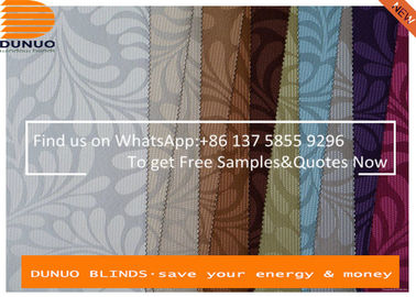 China Wide selection of blackout jacquard roller blinds available to order online today supplier